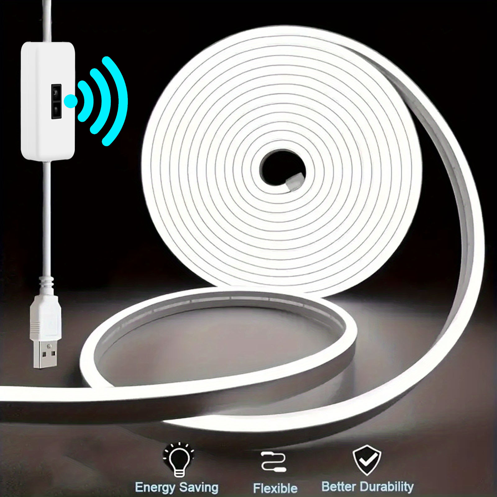 Sensore di movimento Neon LED  - Outdoor Power Strip Weatherproof recensione e prezzo