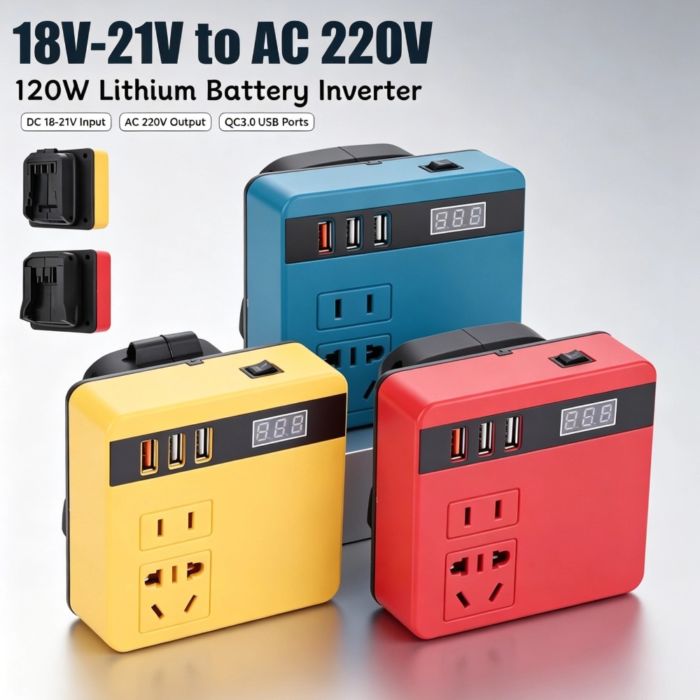 Inverter di potenza da 120W DC - Ac Outdoor Power recensione e prezzo